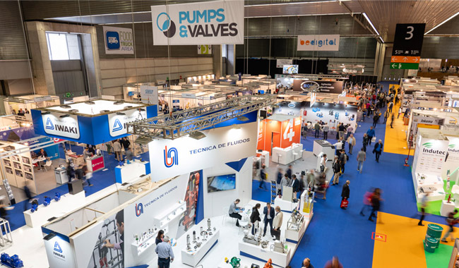 PUMPS&amp;VALVES regresa a Bilbao Exhibition Centre